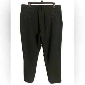 Haggar Classic Black Dress Pants 38x30 EUC